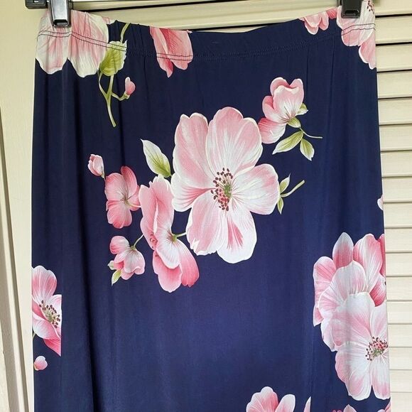 VINTAGE Emi & Joe floral ruffled high‎ low skirt - Picture 2 of 6